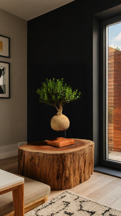 Kokedama Bonsai Cereja G (Frutífera)